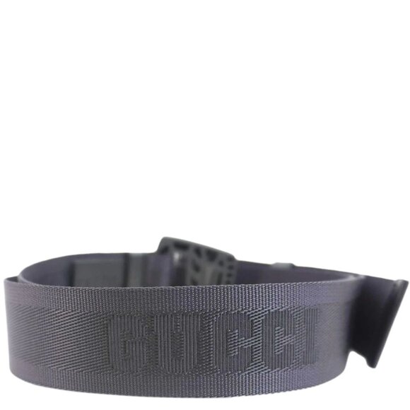 Gucci  GG Crystal Nylon Belt Size 100.40 Blue main image 10